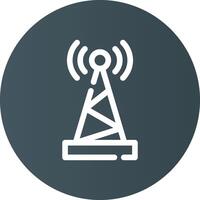 Antenne kreatives Icon-Design vektor