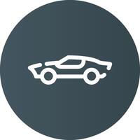 Sportwagen kreatives Icon-Design vektor