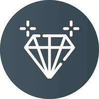 diamant kreativ ikon design vektor