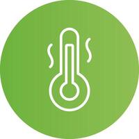 kreatives Icon-Design bei heißen Temperaturen vektor