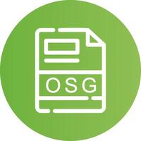 osg kreativ Symbol Design vektor