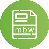 mbw kreativ Symbol Design vektor