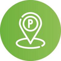 Parken kreatives Icon-Design vektor