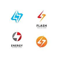 Energie-Logo-Symbol-Vorlage-Vektor-Design