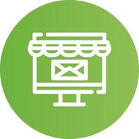 E-Mail kreatives Icon-Design vektor