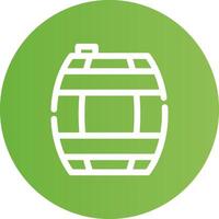 Barrel kreatives Icon-Design vektor