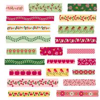 Woodland Washi Tape vektor