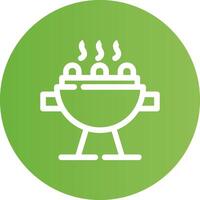 Grill kreatives Icon-Design vektor