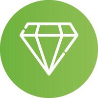 diamant kreativ ikon design vektor