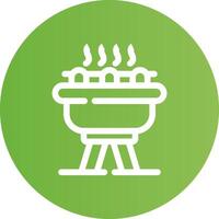 Grill kreatives Icon-Design vektor