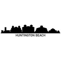 Huntington strand horisont vektor