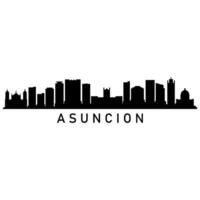 Asuncion Horizont illustriert vektor