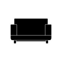 Couch illustriert auf Weiß Hintergrund vektor