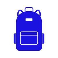 Rucksack illustriert auf Weiß Hintergrund vektor