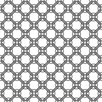 svart och vit sömlös abstrakt mönster. bakgrund och bakgrund. gråskale dekorativ design. vektor