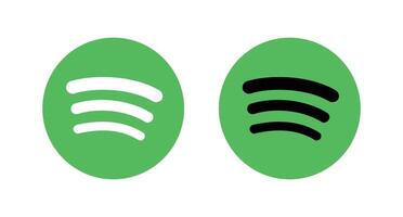 spotify Logo. spotify Sozial Medien Symbol. vektor