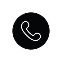 telefon ring upp ikon samling. telefon symbol. telefon ring upp symbol platt stil isolerat på vit bakgrund. vektor