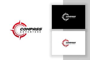 kompass logotyp design. c bokstav logotyp ikon symbol vektor