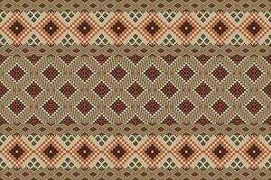 navajo stam- vektor sömlös mönster. inföding amerikan prydnad. etnisk söder Västra dekor stil. boho geometrisk prydnad. pixel sömlös mönster. mexikansk filt, matta. vävd matta illustration.