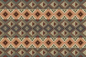 navajo Stammes- Vektor nahtlos Muster. einheimisch amerikanisch Ornament. ethnisch Süd Western Dekor Stil. Boho geometrisch Ornament. Pixel nahtlos Muster. Mexikaner Decke, Teppich. gewebte Teppich Illustration.