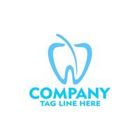 Dental Logo Vorlage zum Marke oder Unternehmen vektor