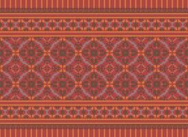 en skön geometrisk etnisk orientalisk mönster traditionell på vit background.aztec stil, broderi, abstrakt, vektor, illustration.design för textur, tyg, kläder, inslagning, dekoration, matta, tryck. vektor