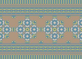 en skön geometrisk etnisk orientalisk mönster traditionell på vit background.aztec stil, broderi, abstrakt, vektor, illustration.design för textur, tyg, kläder, inslagning, dekoration, matta, tryck. vektor