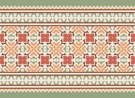 en skön textil- digital design uppsättning av damast- mughal paisley dekorativ ikat etnisk korsa sy mönster dekor gräns retro lyx stil tapet gåva kort ram för kvinnor trasa främre tillbaka dupatta vektor