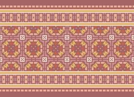 en skön geometrisk etnisk orientalisk mönster traditionell på vit background.aztec stil, broderi, abstrakt, vektor, illustration.design för textur, tyg, kläder, inslagning, dekoration, matta, tryck. vektor