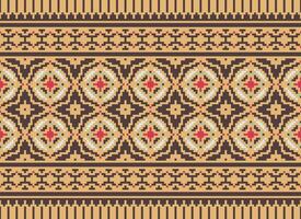 en skön textil- digital design uppsättning av damast- mughal paisley dekorativ ikat etnisk korsa sy mönster dekor gräns retro lyx stil tapet gåva kort ram för kvinnor trasa främre tillbaka dupatta vektor