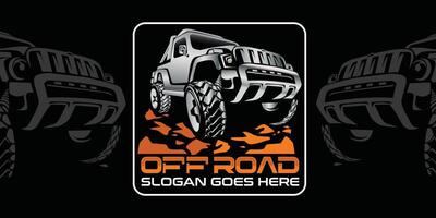 Vektor Offroad und Jeep Logo Design