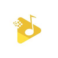 Musik-Logo-Vektor vektor