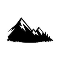 montain Gliederung Bilder. Vektor Illustration und Logo