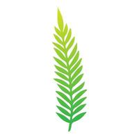 grön blad ikon. löv ikon på isolerat bakgrund. samling grön blad. element design för naturlig, eko, vegan, bio etiketter. vektor illustration