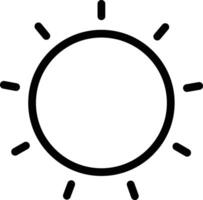 Sol ikon vektor illustration