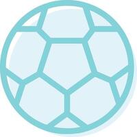 ein Fußball Ball Symbol Vektor