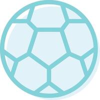 en fotboll boll ikon vektor