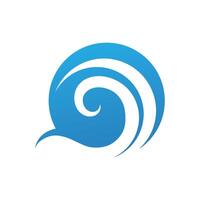 Welle Logo. Grafik Symbole von Ozean oder fließend Meer Wasser stilisiert zum Geschäft Identität Vektor. Illustration Wasser Welle Logo zum Geschäft Emblem Unternehmen vektor