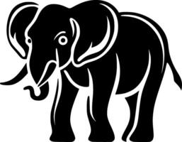 Elefant - - hoch Qualität Vektor Logo - - Vektor Illustration Ideal zum T-Shirt Grafik