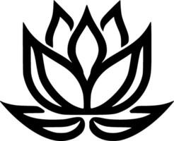 Lotus Blume - - hoch Qualität Vektor Logo - - Vektor Illustration Ideal zum T-Shirt Grafik