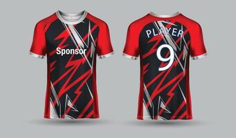 Fußball Jersey Design, Spielen t Hemd Jersey Vorlage vektor