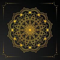 kreativer Luxus-Mandala-Hintergrund vektor