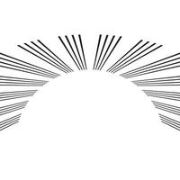 abstrakt geometrisch Linie Muster Kunst Vektor Illustration