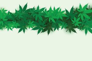 grön marijuana blad vektor vektor marijuana blad bakgrund bild marijuana blad illustration
