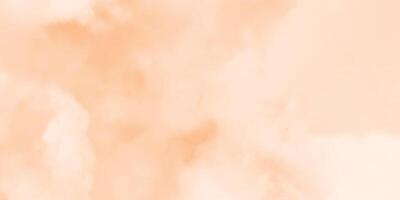 abstrakt Aquarell Hintergrund Textur, Sanft Pastell- verschwommen Rosa orange, und Weiß Hintergrund. vektor