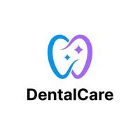 Dental Klinik medizinisch Zahnarzt Vektor abstrakt Illustration Logo Symbol Design Vorlage Element
