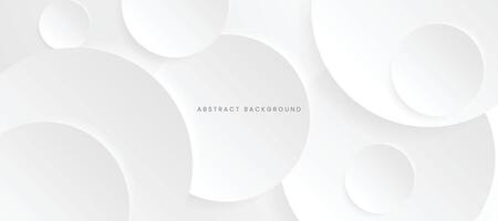 modern abstrakt Licht minimal Hintergrund Kreis gestalten Design vektor