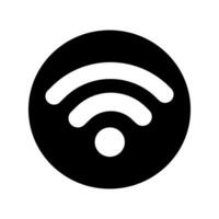 signal ikon vektor. wiFi illustration tecken. antenn och satellit signal symboler. trådlös logotyp. vektor