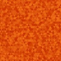 vibrerande orange bakgrund med talrik trianglar vektor