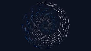 abstarct spiral runda virvel stil kreativ data Centrum bakgrund i mörk blå Färg. detta minimalistisk bakgrund kan vara Begagnade som en baner eller wallpaper.it också kan vara presenteras som brådskande karaktär. vektor